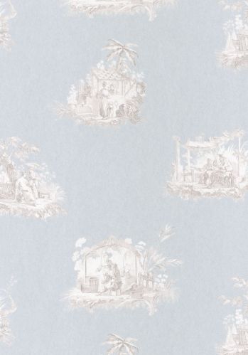 Papier  Peint Fontainebleau Chinoiserie Casadeco