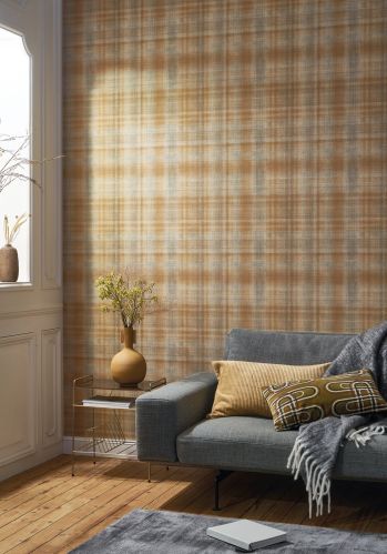 Papier  Peint Tartan Casadeco